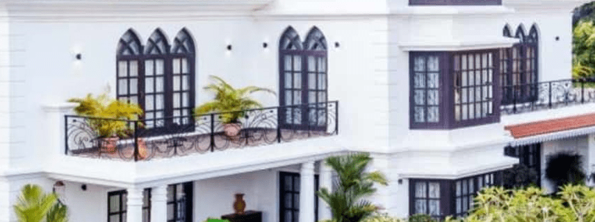 Luxurious rental houses with modern amenities and scenic views in Goa