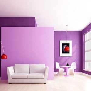 purple interior paint colors